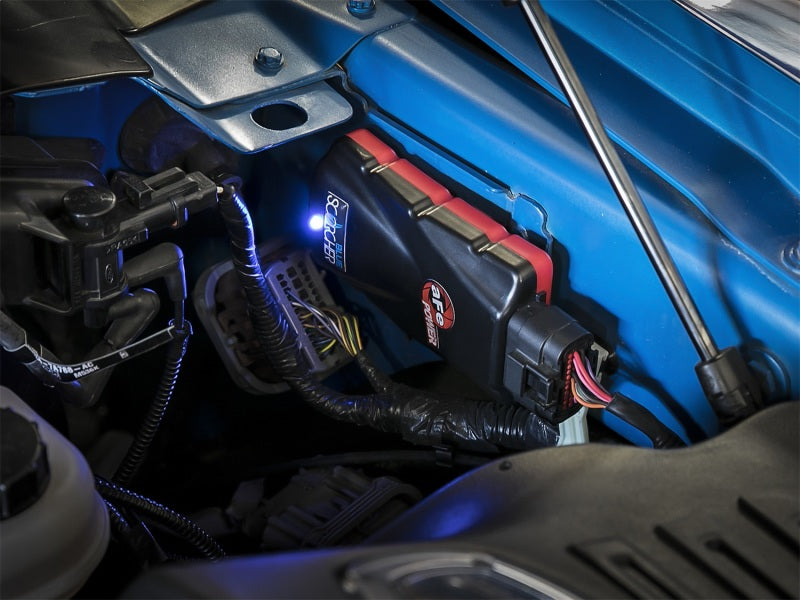 aFe Scorcher Blue Bluetooth Power Module 16-18 NIssan Titan XD V8-5.0L (td) -  Shop now at Performance Car Parts