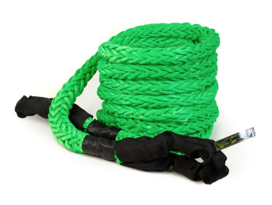 Voodoo Offroad 2.0 Santeria Series 1-1/4in x 30 ft Kinetic Recovery Rope with Rope Bag - Green -  Shop now at Performance Car Parts