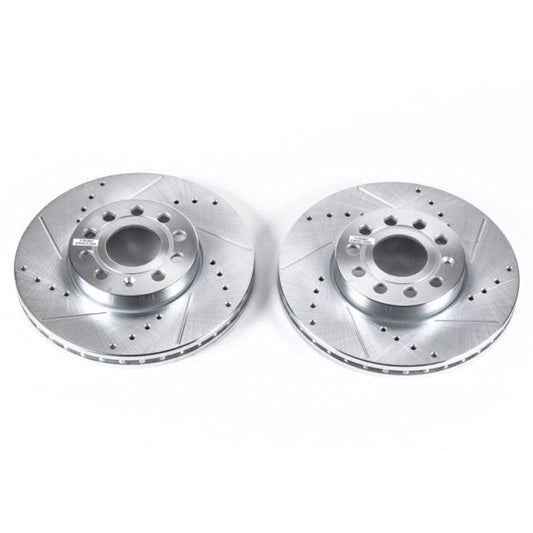 Power Stop 10-13 Audi A3 Front Evolution Drilled & Slotted Rotors - Pair -  Shop now at Performance Car Parts