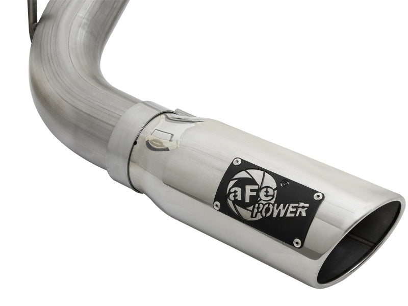 aFe MACH Force-Xp 2-1/2in Cat-Back Exhaust System w/ Polished Tip 16-17 Nissan Titan XD V8 5.6L -  Shop now at Performance Car Parts