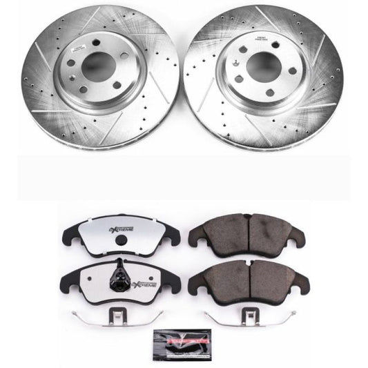 Power Stop 09-11 Audi A4 Front Z26 Street Warrior Brake Kit -  Shop now at Performance Car Parts