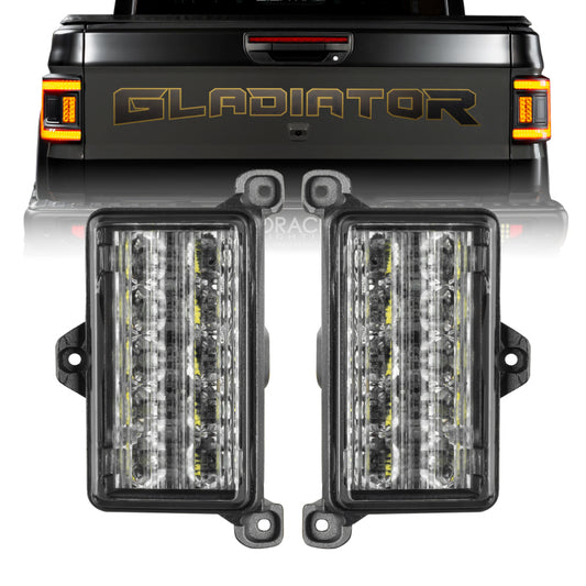 Oracle Lighting Jeep Gladiator JT Dual Function Reverse LED Module Flush Tail Light - Amber/White -  Shop now at Performance Car Parts