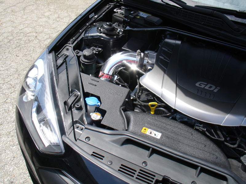 Injen 13 Hyundai Genesis Coupe  3.8L V6 Black Short Ram Intake w/ Heat Shield & Cover -  Shop now at Performance Car Parts