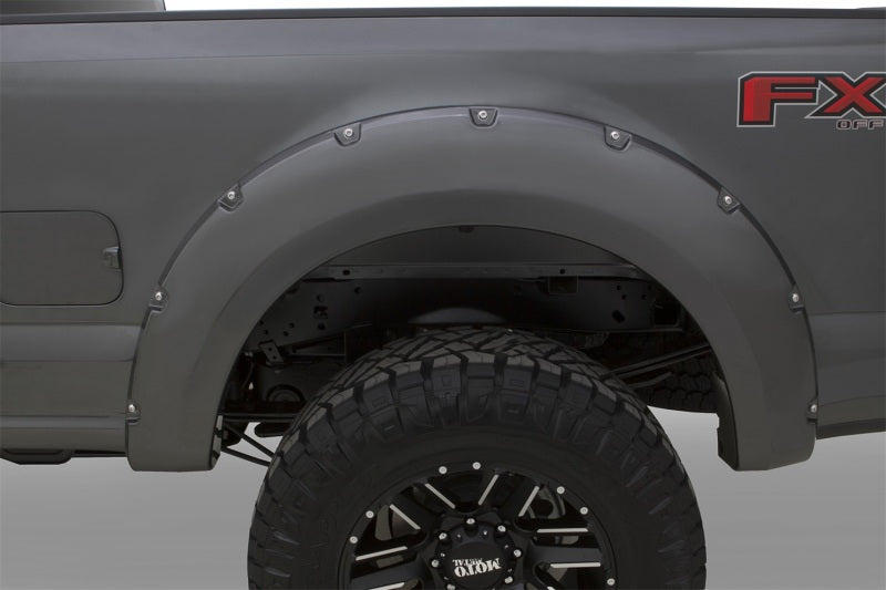 Bushwacker 17-18 Ford F-250 Super Duty Pocket Style Flares 4pc - Oxford White -  Shop now at Performance Car Parts