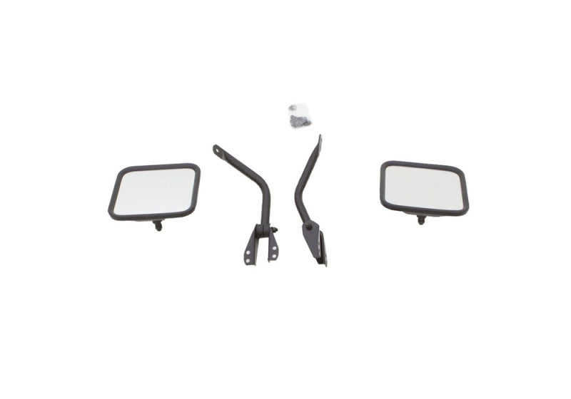 Rampage 1955-1983 Jeep CJ5 Side Mirrors - Black -  Shop now at Performance Car Parts