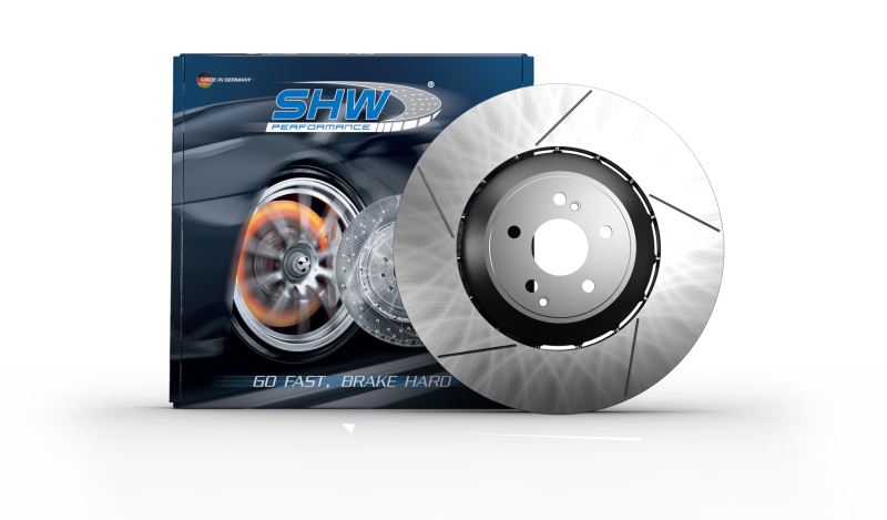 SHW 17-20 Porsche Panamera 4 3.0L w/20in Whl w/o Ceramic Brake Right Rear Slot LW Rotor (971615602G) -  Shop now at Performance Car Parts