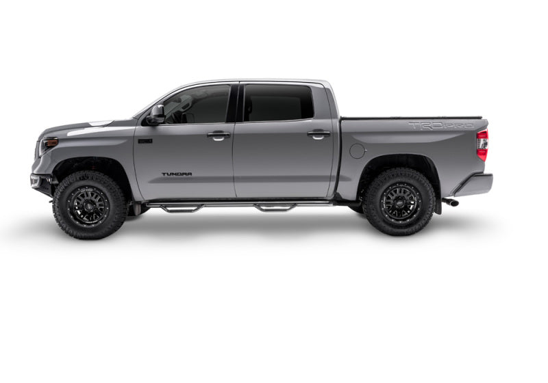 N-Fab 2022 Toyota Tundra Crew Max Cab 5.6ft Bed W2W - 3in Nerf Steps - Gloss Black (w/o Bed Access) -  Shop now at Performance Car Parts