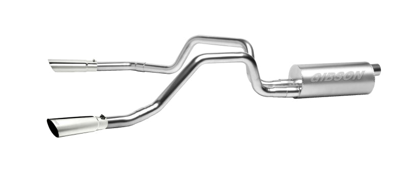 Gibson 00-03 Chevrolet S10 Base 4.3L 1.75in Cat-Back Dual Split Exhaust - Aluminized -  Shop now at Performance Car Parts
