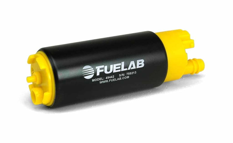 Fuelab 494 High Output In-Tank Electric Fuel Pump - 340 LPH In In-Line From Out -  Shop now at Performance Car Parts