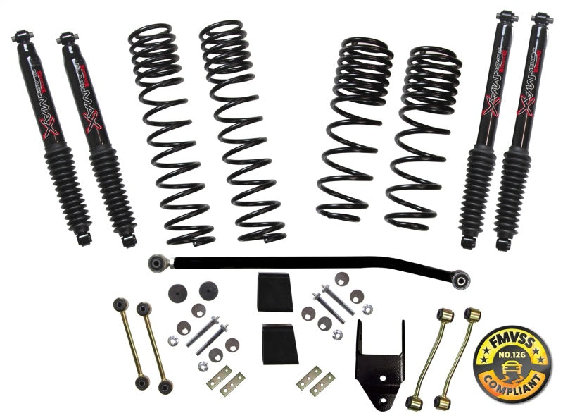 Skyjacker 2018 Jeep Wrangler JL 4 Door 4WD (Non-Rubicon) Long Travel 2 Stage 3.5in-4in Coil System -  Shop now at Performance Car Parts