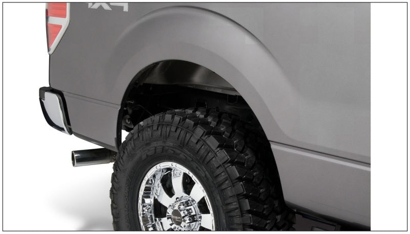 Bushwacker 09-14 Ford F-150 Styleside Pocket Style Flares 2pc 67.0/78.8/97.4in Bed - Black -  Shop now at Performance Car Parts