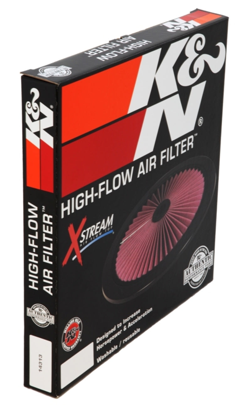 K&N X-Stream Top Filter X-Stream 16in OD - Black -  Shop now at Performance Car Parts