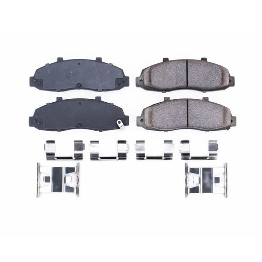 Power Stop 97-03 Ford F-150 Front Z17 Evolution Ceramic Brake Pads w/Hardware -  Shop now at Performance Car Parts