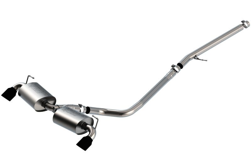Borla 2021 Ford Bronco Sport 2.0L 2.5in / 2.25in S-Type Cat-Back Exhaust - Ceramic Black Tip -  Shop now at Performance Car Parts