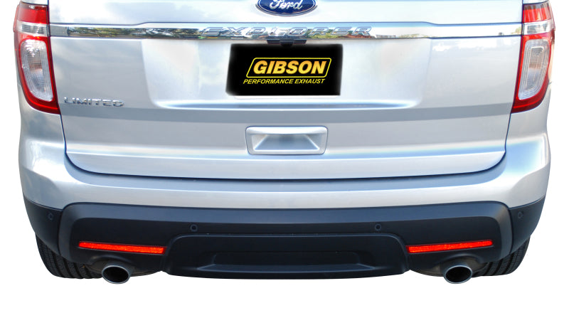 Gibson 11-18 Ford Explorer Base 3.5L 2.25in Axle-Back Dual Exhaust - Stainless -  Shop now at Performance Car Parts