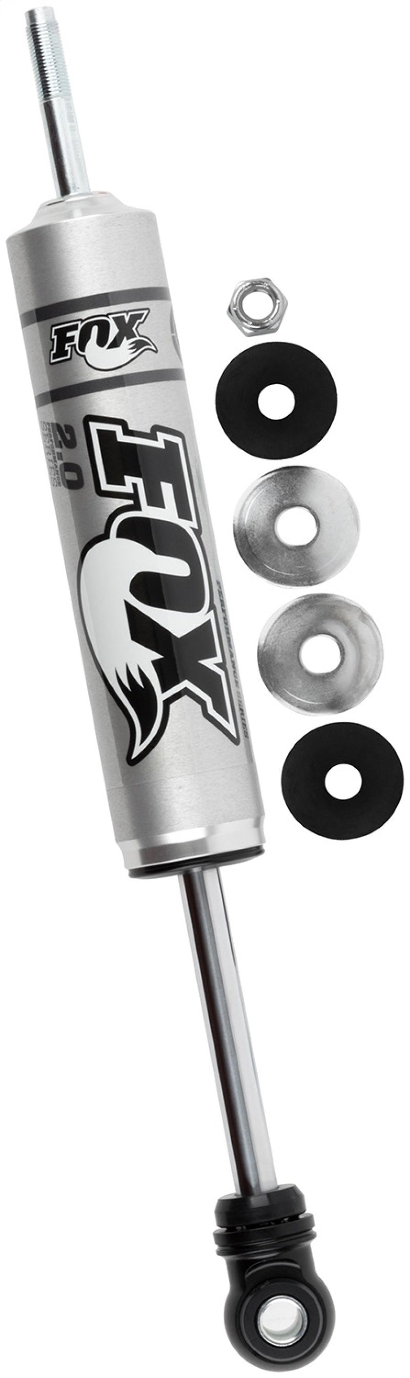 Fox 01-10 Chevy HD 2.0 Performance Series 5.1in. Smooth Body IFP Front Shock (Alum) / 0-1in. Lift -  Shop now at Performance Car Parts