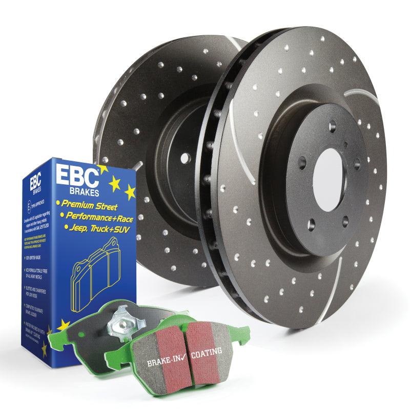 EBC S3 Kits Greenstuff Pads and GD Rotors -  Shop now at Performance Car Parts