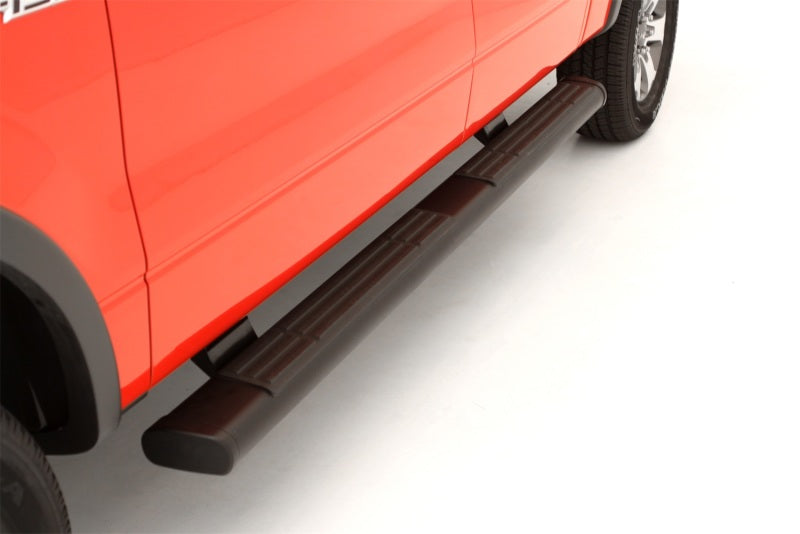 Lund 10-17 Dodge Ram 2500 Crew Cab 6in. Oval Straight Black Nerf Bars - Black -  Shop now at Performance Car Parts