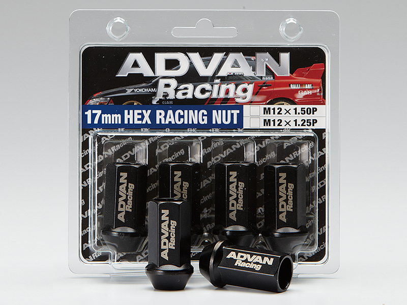 Advan Lug Nut 12X1.5 (Black) - 4 Pack -  Shop now at Performance Car Parts