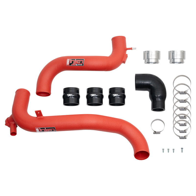 Injen 21-23 Ford Bronco L4-2.3L Turbo EcoBoost SES Intercooler Pipes Wrinkle Red -  Shop now at Performance Car Parts