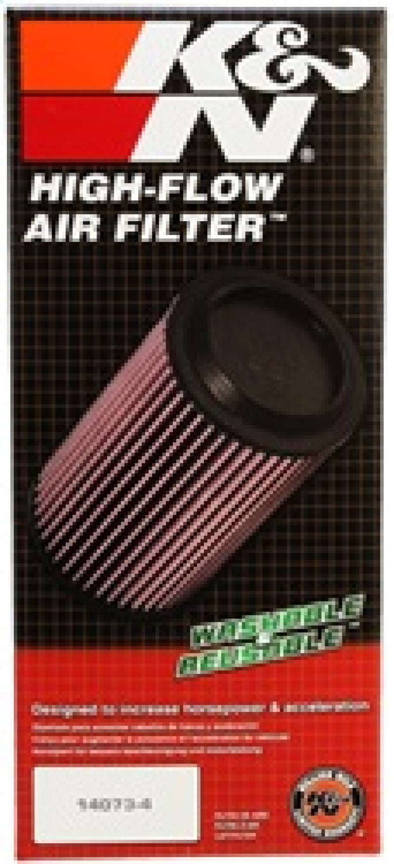 K&N 09-11 Suzuki GSXR 1000 Replacement Air Filter 11.063in L x 5.688in W x 3.375in H -  Shop now at Performance Car Parts