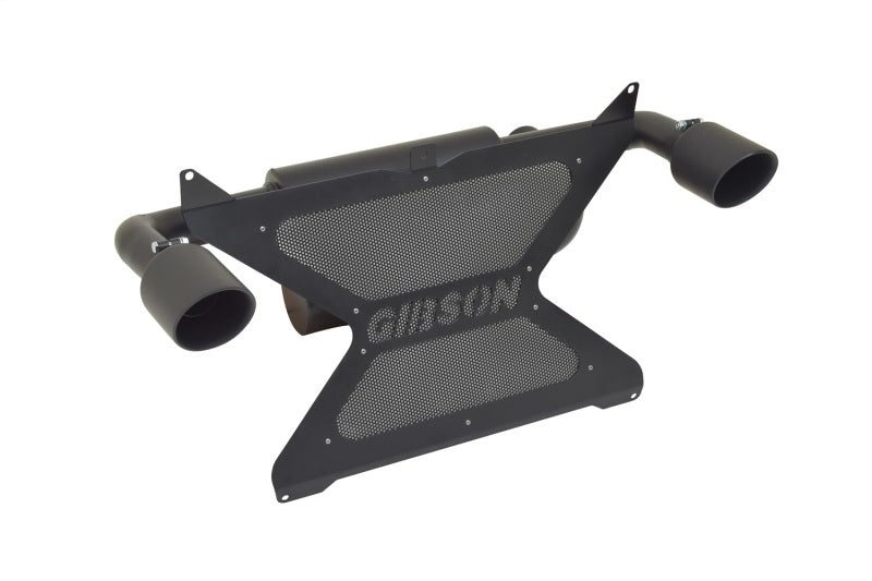 Gibson 17-20 Can-Am Maverick X3 Turbo Base 2.25in Dual Exhaust - Black Ceramic -  Shop now at Performance Car Parts