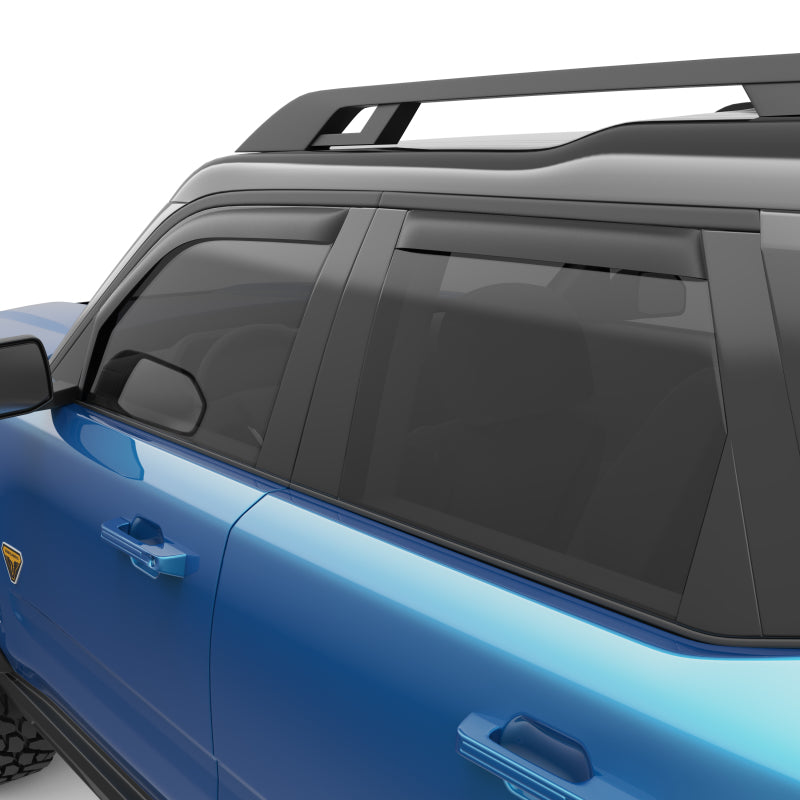 EGR 21-22 Ford Bronco 4 Door In-Channel Window Visors - Matte Black (573565) -  Shop now at Performance Car Parts