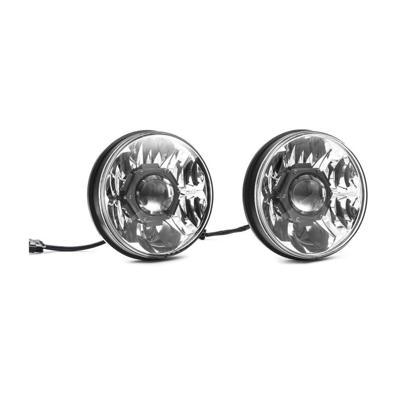 KC HiLiTES 07-18 Jeep JK (Not for Rubicon/Sahara) 7in. Gravity LED Pro DOT Headlight (Pair Pack Sys) -  Shop now at Performance Car Parts