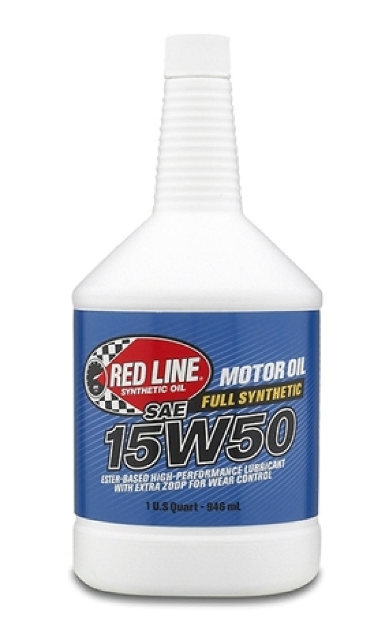 Red Line 15W50 Motor Oil - Quart -  Shop now at Performance Car Parts