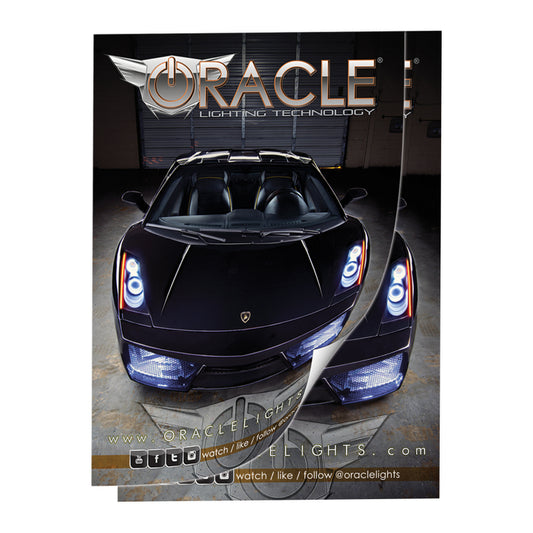 Oracle Lamborghini Poster in x 27in -  Shop now at Performance Car Parts