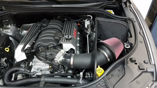 JLT 18-20 Dodge Durango SRT 6.4L Black Textured Cold Air Intake Kit w/Red Filter