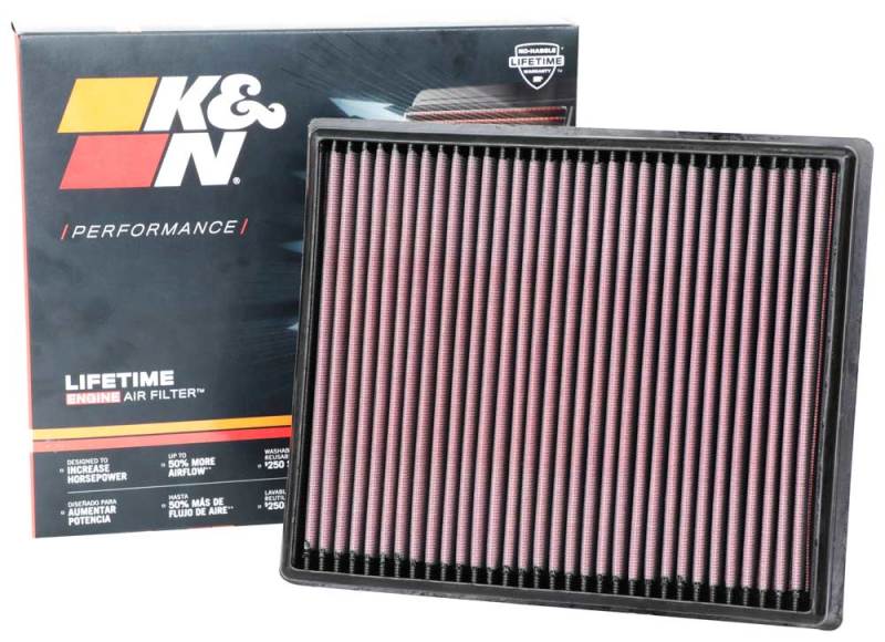 K&N 20-21 Nissan Frontier 3.8L V6 Replacement Air Filter -  Shop now at Performance Car Parts