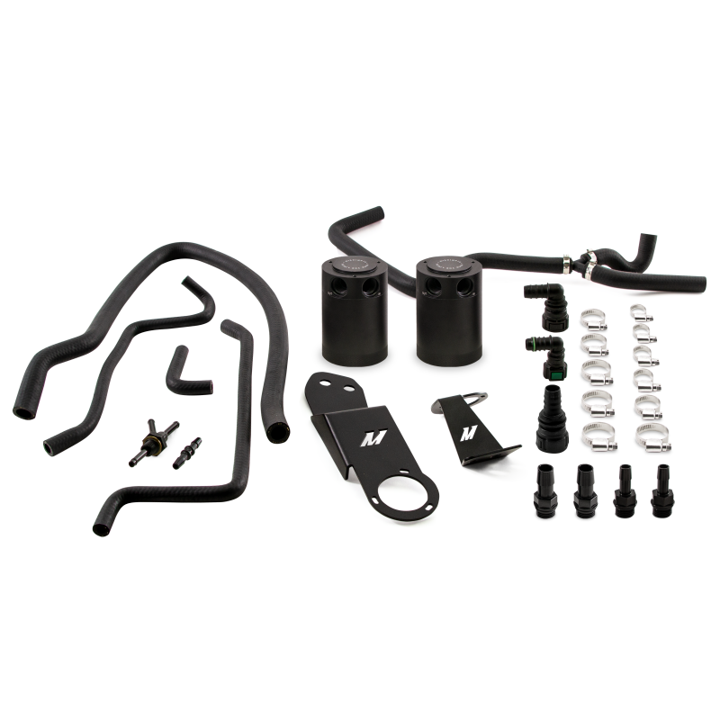 Mishimoto 2013+ Cadillac ATS 2.0T Baffled Oil Catch Can Kit - Black -  Shop now at Performance Car Parts