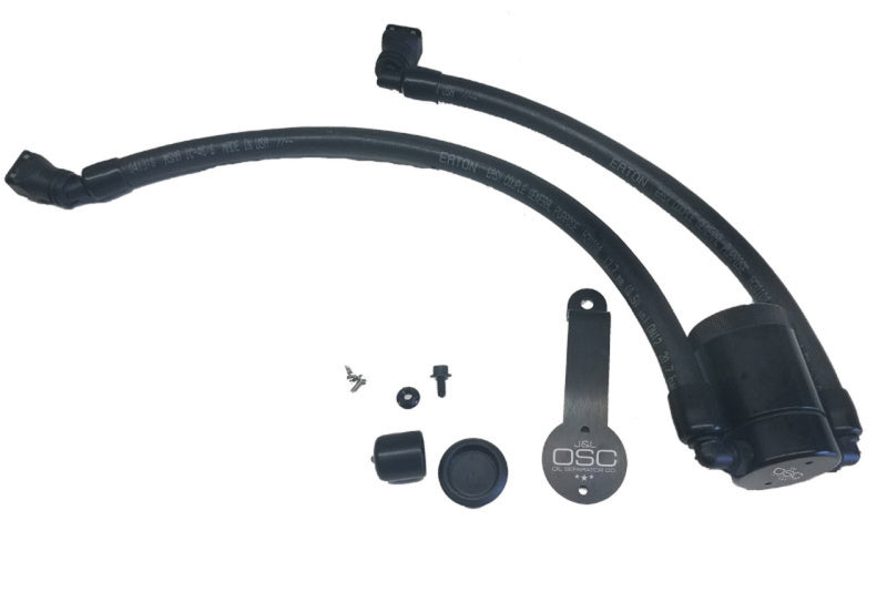 J&L 2018-2023 Ford Mustang GT Driver Side Oil Separator 3.0 - Black Anodized -  Shop now at Performance Car Parts
