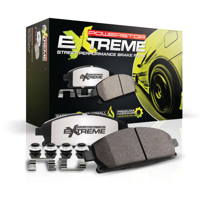 Power Stop 07-10 Acura CSX Front Z26 Extreme Street Brake Pads w/Hardware -  Shop now at Performance Car Parts
