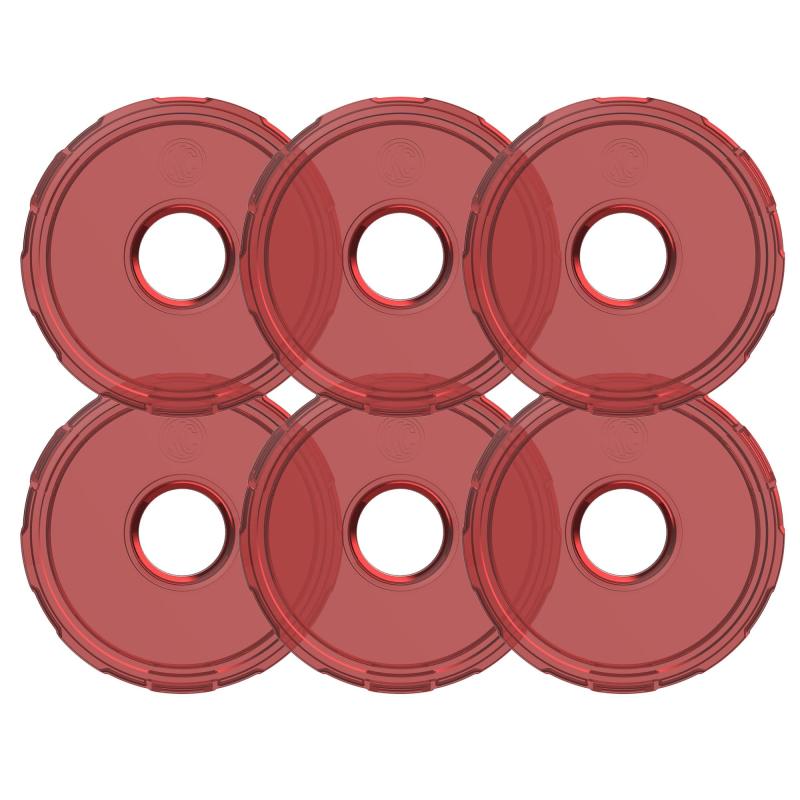 KC HiLiTES Cyclone V2 LED - Replacement Lens - Red - 6-PK -  Shop now at Performance Car Parts