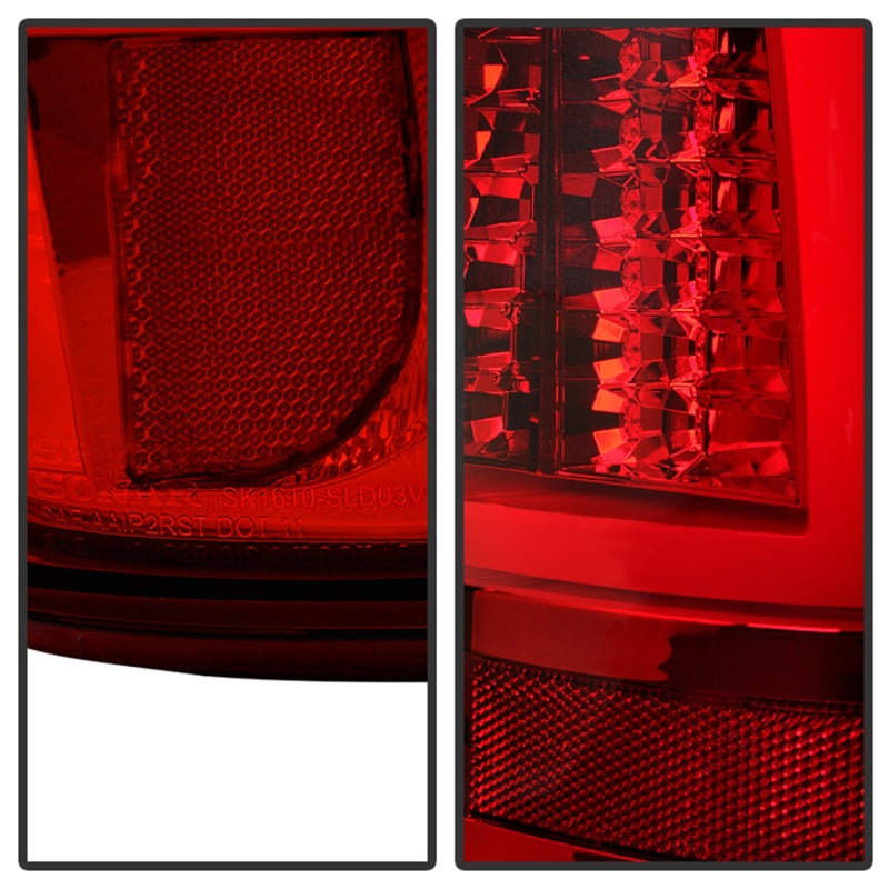 Spyder Chevy Silverado 1500/2500 03-06 Version 2 LED Tail Lights - Red Clear ALT-YD-CS03V2-LED-RC -  Shop now at Performance Car Parts