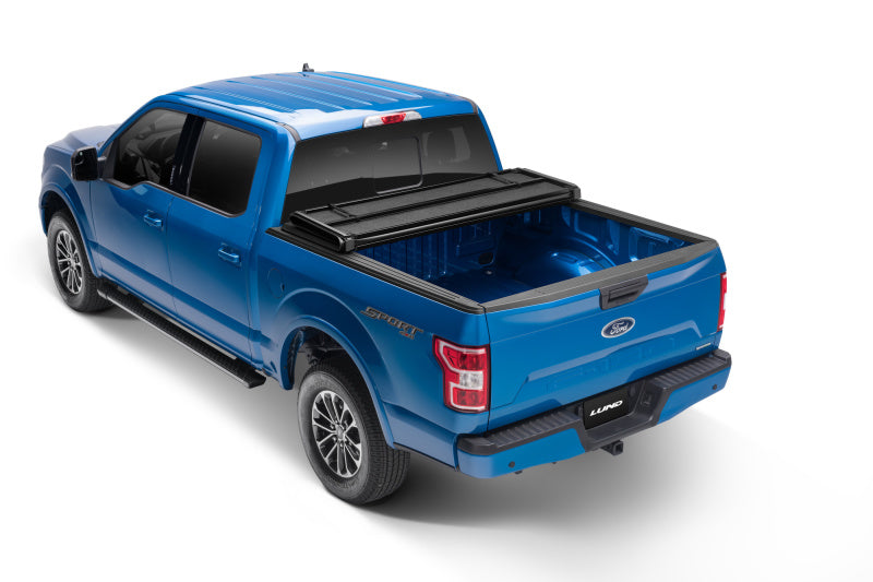 Lund 15-18 Ford F-150 Styleside (6.5ft. Bed) Hard Fold Tonneau Cover - Black -  Shop now at Performance Car Parts