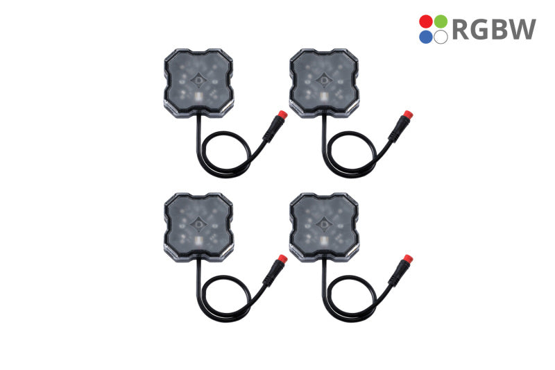 Diode Dynamics Stage Series RGBW LED Rock Light (4-pack) -  Shop now at Performance Car Parts
