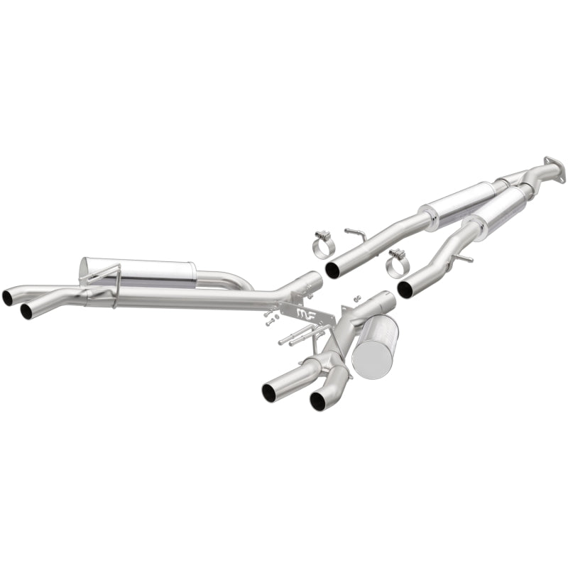 MagnaFlow Cat-Back Competition Exhaust 18-19 Kia Stinger L4-2.0LGAS Quad 2.5in Stainless Tips -  Shop now at Performance Car Parts