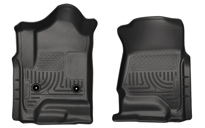 Husky Liners 14 Chevrolet Silverado/GMC Sierra 1500 Weatherbeater Black Front Floor Liners -  Shop now at Performance Car Parts