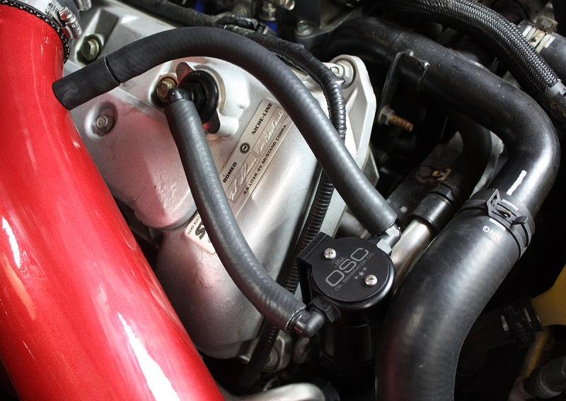 J&L 99-04 Ford Mustang SVT Cobra Passenger Side Oil Separator 3.0 - Black Anodized -  Shop now at Performance Car Parts