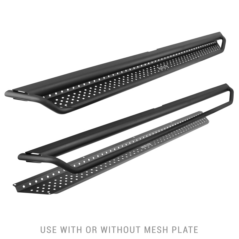 Go Rhino 2021+ Ford Bronco Dominator Extreme D1 Side Steps w/Brackets - Textured Black -  Shop now at Performance Car Parts
