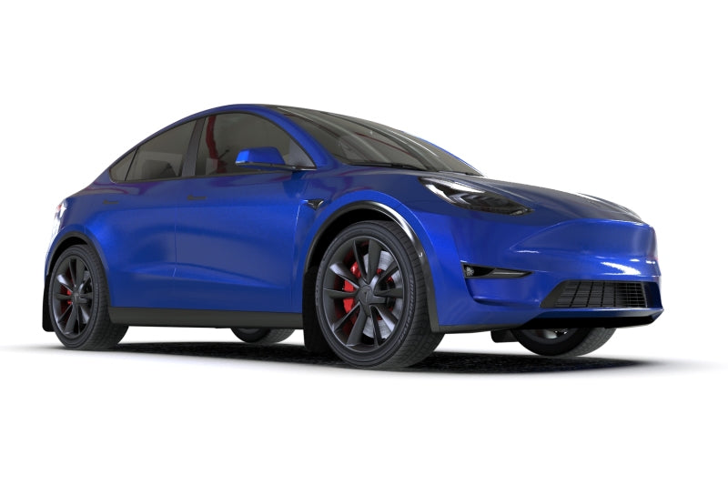 Rally Armor 20-22 Tesla Model Y Black UR Mud Flap w/ Dark Grey Logo -  Shop now at Performance Car Parts