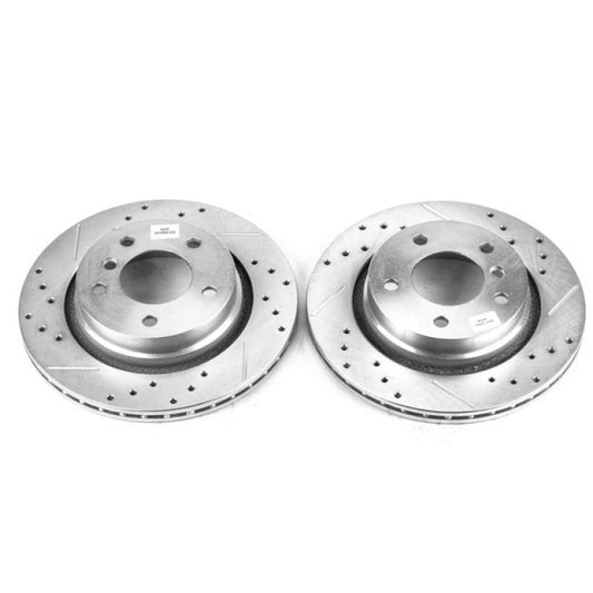 Power Stop 2000 BMW 323i Rear Evolution Drilled & Slotted Rotors - Pair -  Shop now at Performance Car Parts