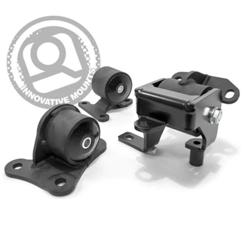 Innovative 97-01 Honda Prelude H/F Series Black Replacement Steel Mounts 75A Bushings -  Shop now at Performance Car Parts