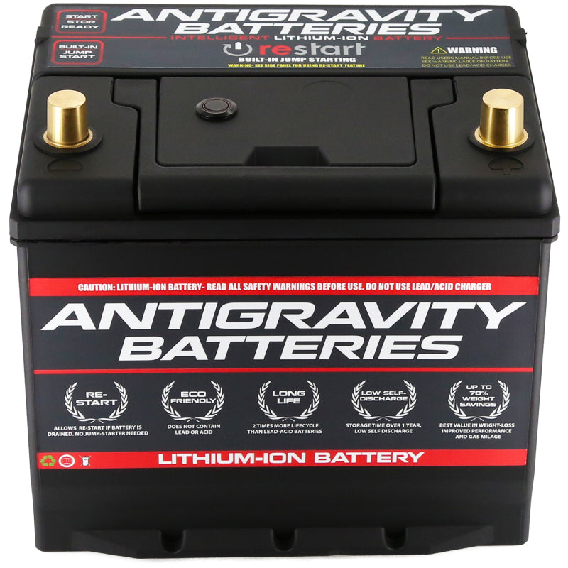 Antigravity Group 24 Lithium Car Battery w/Re-Start -  Shop now at Performance Car Parts