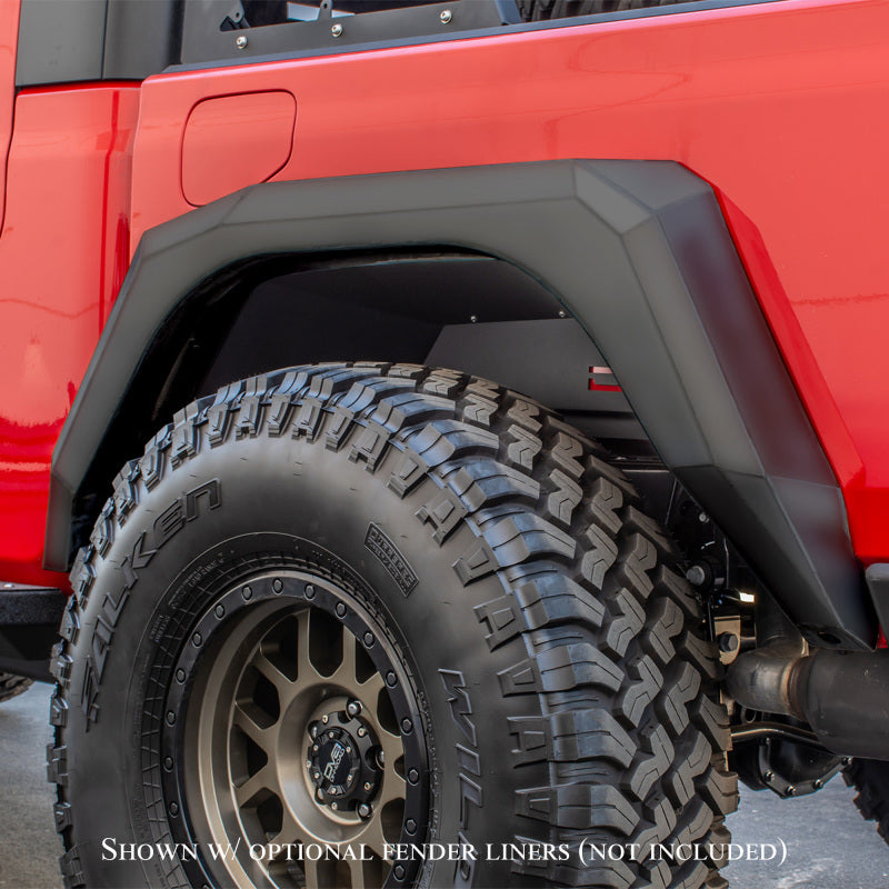 DV8 Offroad 2019+ Jeep Gladiator Armor Fenders -  Shop now at Performance Car Parts