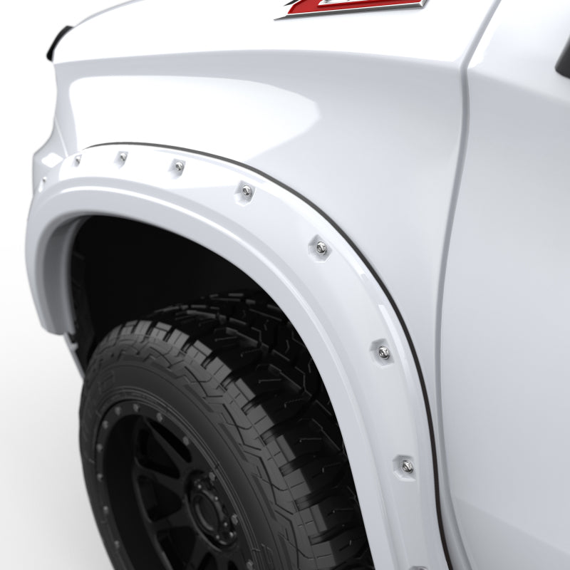 EGR 19-22 Chevrolet Silverado 1500 Summit White Traditional Bolt-On Look Fender Flares Set Of 4 -  Shop now at Performance Car Parts