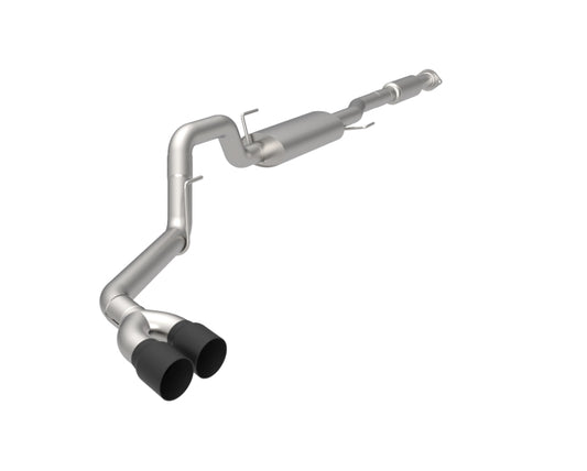 Kooks 2021+ Ford F150 5.0L 3in SS Cat-Back Exhaust w/Black Tips (Connects to OEM)